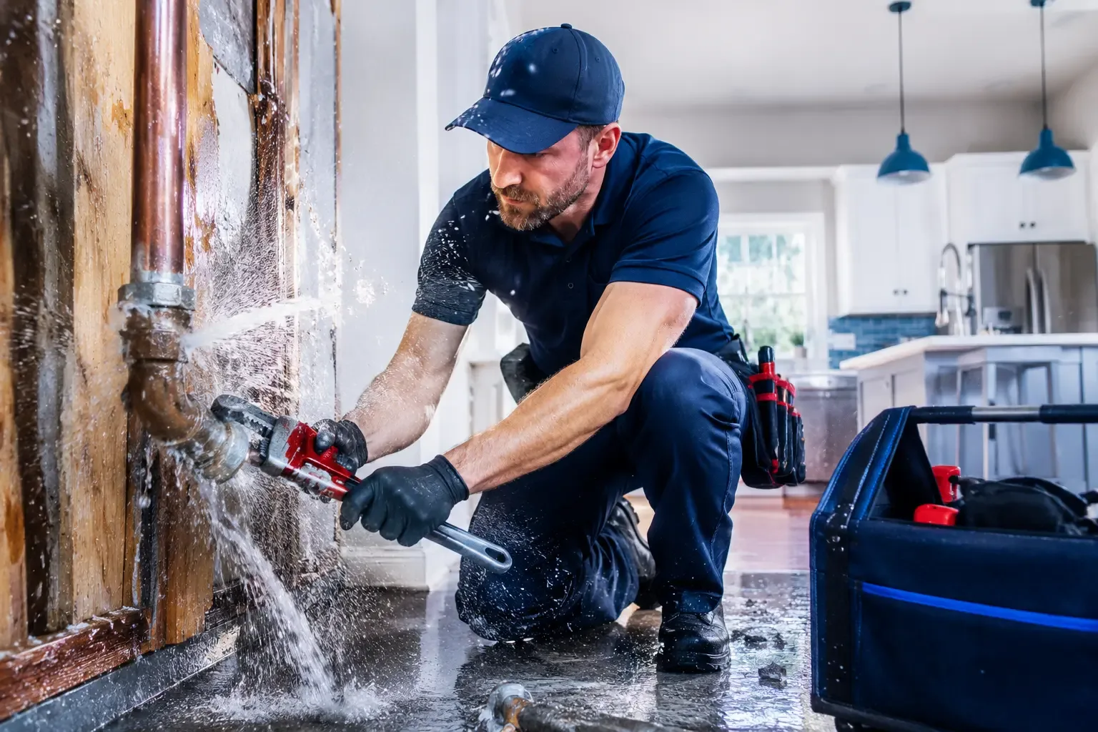 Local emergency pipe repair professionals in Falun, KS